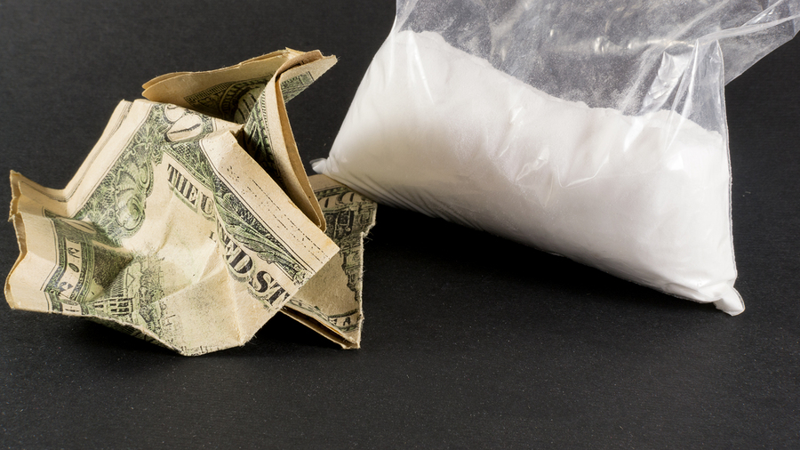 Big Bag Of Cocaine And Crumpled Us Dollars Cocaine Charges in SC